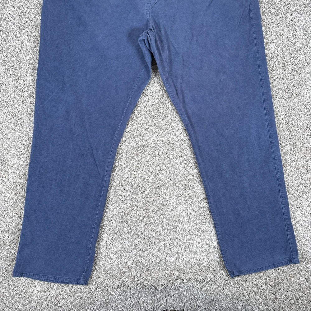 Peter Millar Pants Mens 50 Blue Cotton Modal Stretch Chino Coruduroy 5 pocket - Picture 3 of 15